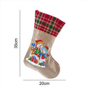 DIY 5D Diamond Painting Christmas Rhinestone Sock Art Embroidery Mosaic Gif