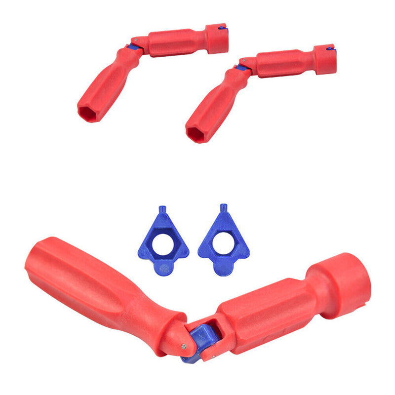 Plastic 10/13/17mm Toilet Seat Installation Wrench Spanner Repairing Tools Newly