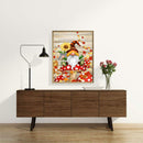 5D DIY Diamond Drawing Autumn Mushroom Goblin Full Round Drill Wall Art (B5052)