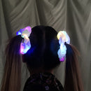 Scrunchy with LED Light Luminous Hairband for Girls Women Birthday Gifts