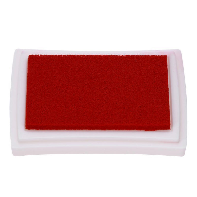 Inkpad DIY Home Stamp Ink Pad Scrapbooking Printing Stationery(Red) Newly
