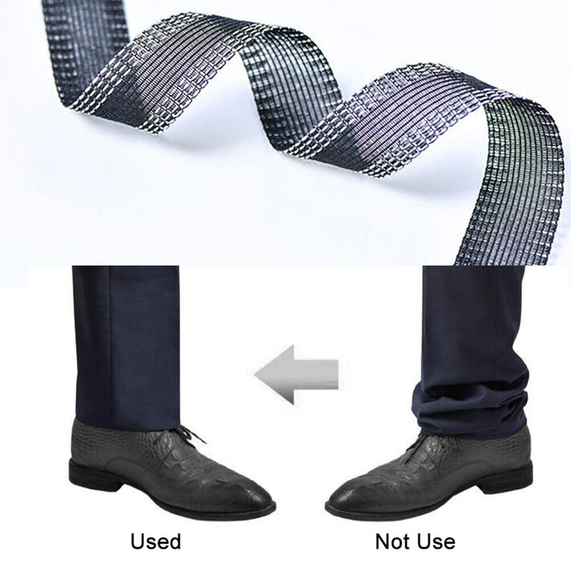 1.2m Self Adhesive Pant Edge Paste Cloth Sewing Trouser Mouth Paste (Black)