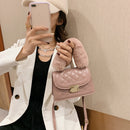 Elegant Women Messenger Bag Plush Handle Female PU Travel Shoulder Bag Clutches