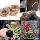 30mm Jiffy Peat Pellet Grain Starting Tray Plug Nutrient Soil Block (1pc) Newly