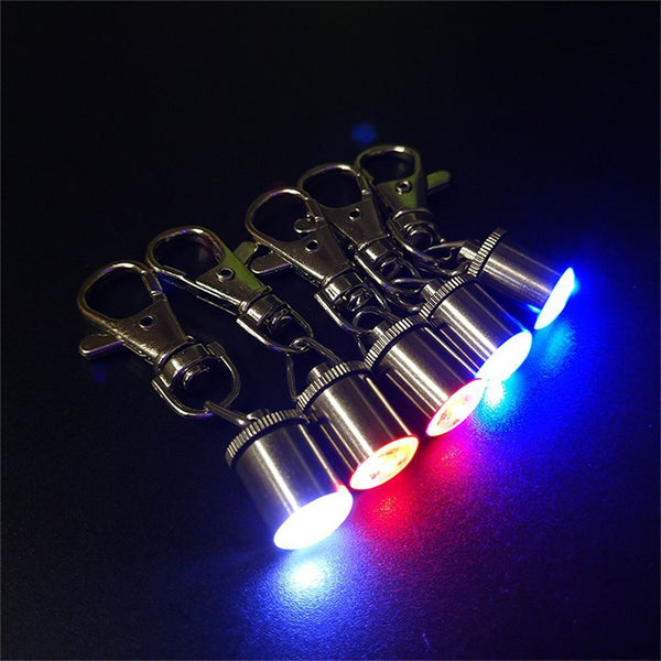 Waterproof Flashing Pet Blinker Safety Clip Tag Cat Dog Collar Led Light