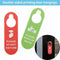 Door Knobs Hanger Pendant Cleaning Label Door Hanger Tags Do Not Disturb Signs