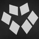 100pcs Paper Quilting Template Clothes Patchwork DIY Handmade Sewing Tool(B