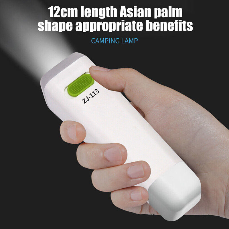 Waterproof Portable LED Camping Lamp USB Rechargeable Outdoor Hiking Flashlight