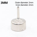 8586 8858 858D+ Rework Solder Station Nozzle Hot Air Torch Head Diameter 22mm
