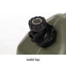 10.5L Water Carrier Bucket with Faucet Portable Outdoor Home Water Storage Tank