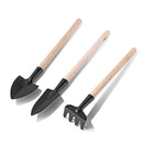 3pcs Gardening Tools Set Balcony Home-grown Plant Flower Mini Transplant To