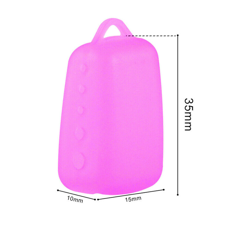 3pcs Tooth Brush Pod Portable Toothbrush Case Silicone Food Material for Outdoor