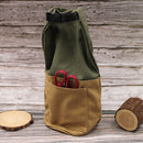 #A Protect Bag with Pockets Kerosene Lamp Protector Cover Hiking Accessories T