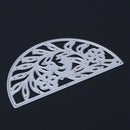Semicircle Lace Flower Metal Cutting Dies Stencil for Scrapbooking Album -1