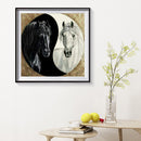 Full Drill 5D DIY Diamond Painting Horse Embroidery Cross Stitch Home Art Decor