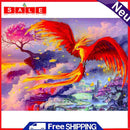 5D Phoenix Diamond Painting Special Shape Rhinestone Drill