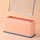 Cat Litter Shovel Base Pet Toilet Cleaning Poop Scooper Tool (Pink Base) Newly