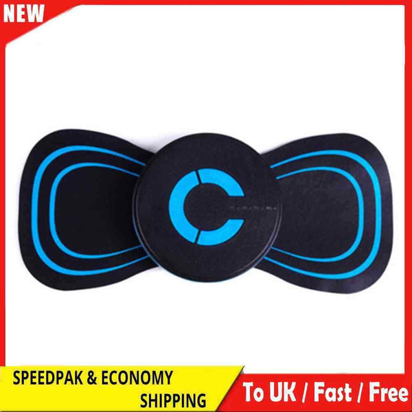 Mini Electric Neck Back Massager EMS 6 Modes Cervical Massage Patch Instrument