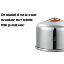 Gas Tank Metal Case Gas Canister Protective Cover Fuel Cylinder Can Storage Bags