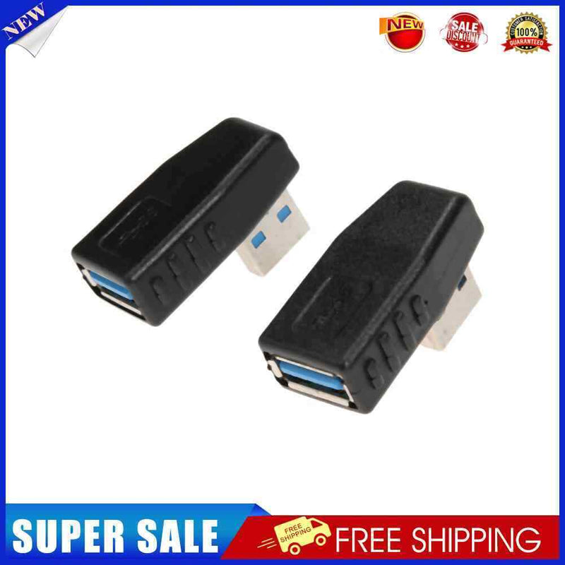 USB Extension Line Male to Female 90 Degree USB 3.0 Elbow Cable Adapter