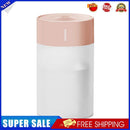 260ml Air Humidifier Ultrasonic Small Aroma Essential Oil Diffuser (Pink)