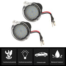 2x Car LED Puddle Lights for Ford F-150 2007-2014 Under Side Mirror Lamps