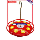 Plastic Portable Bird Hummingbird Flower Feeder Bottle with Hook Hanging Drinker