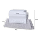 Window Groove Cleaning Brush Cleaning Tool Mini Sill Sweeping Brush (Grey) Newly