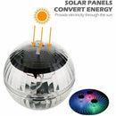 Floating Fountain Lights Pond Light Solar Powered Floating Lights LED Lamp