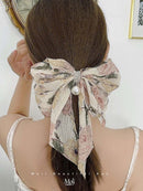 Accessories Ribbon Hairbands Girls Bow Hair Rope Ties Scrunchies Ponytail Scarf