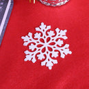 24pcs/Set 10cm Glitter Snowflakes Christmas Trees Decor Ornament(White)