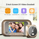 Video Peehole Doorbell Camera Electronic Night View Home Security Door Viewer