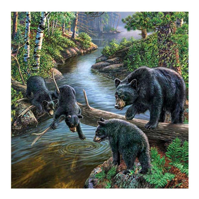 Bears 5D Diamond Painting Embroidery DIY Craft Needlework Home Decor Gifts Newly