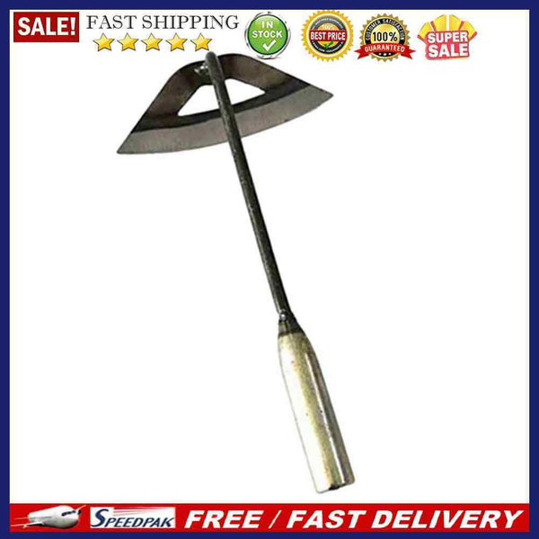 Steel Weeding Shovel Farm Tool Handheld Hollow Hoe Agriculture Rake Tool