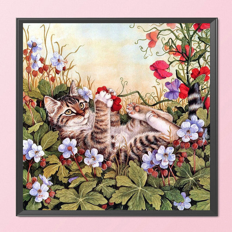 11CT Full Cross Stitch Stamped DIY Embroidery Kits Handmade Cotton Thread Dec