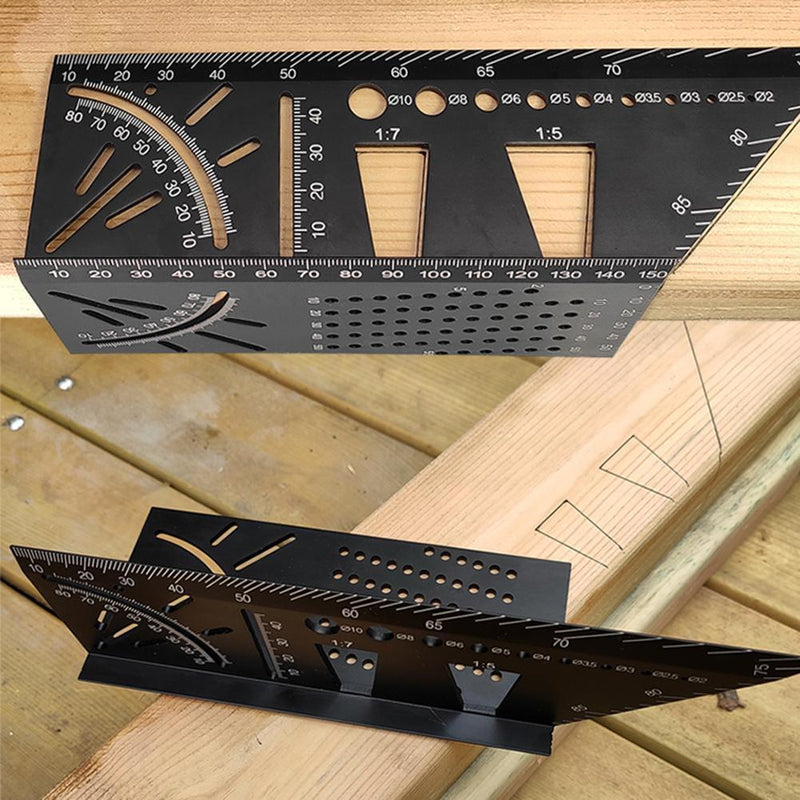 Woodworking Scriber Mark Line Gauge Dovetail Maker Template Guide Tool Newly