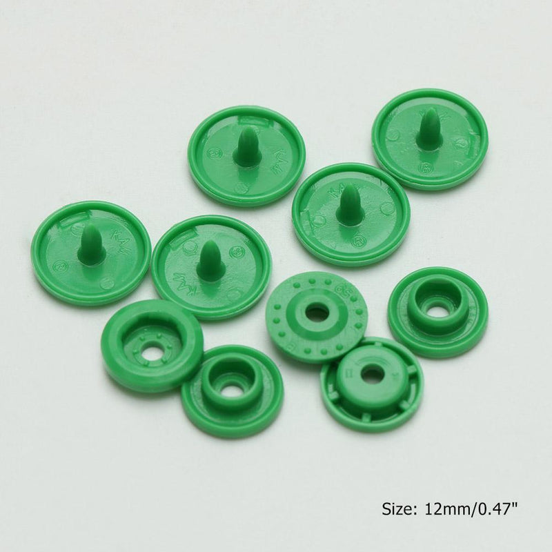 Akaddy 50pcs T5 Push Button Buttons Lock DIY Baby Clothing Push Button (Size