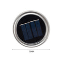 6x Solar Mason Jar Lights Hanging Bottle Lamp Garden Decor (White 20LED) Newly