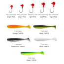 131pcs Simulation Crankbait Fishing Lures with Storage Box Artificial Soft Bait