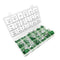 270pcs 18 Sizes HNBR O Rings Rubber Air Conditioning Seal Ring Set (Green) Newly