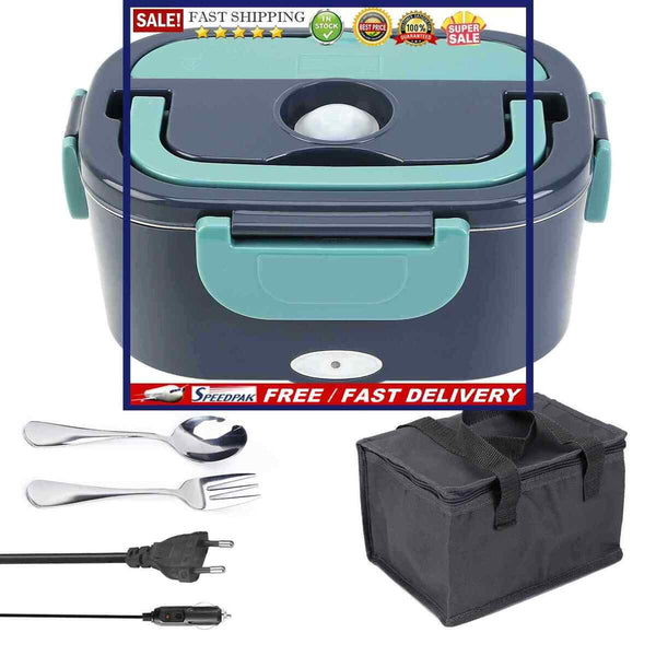 Electric Lunch Box High-power Food Heater 1.5l Large Capacity Lunch Box for Car