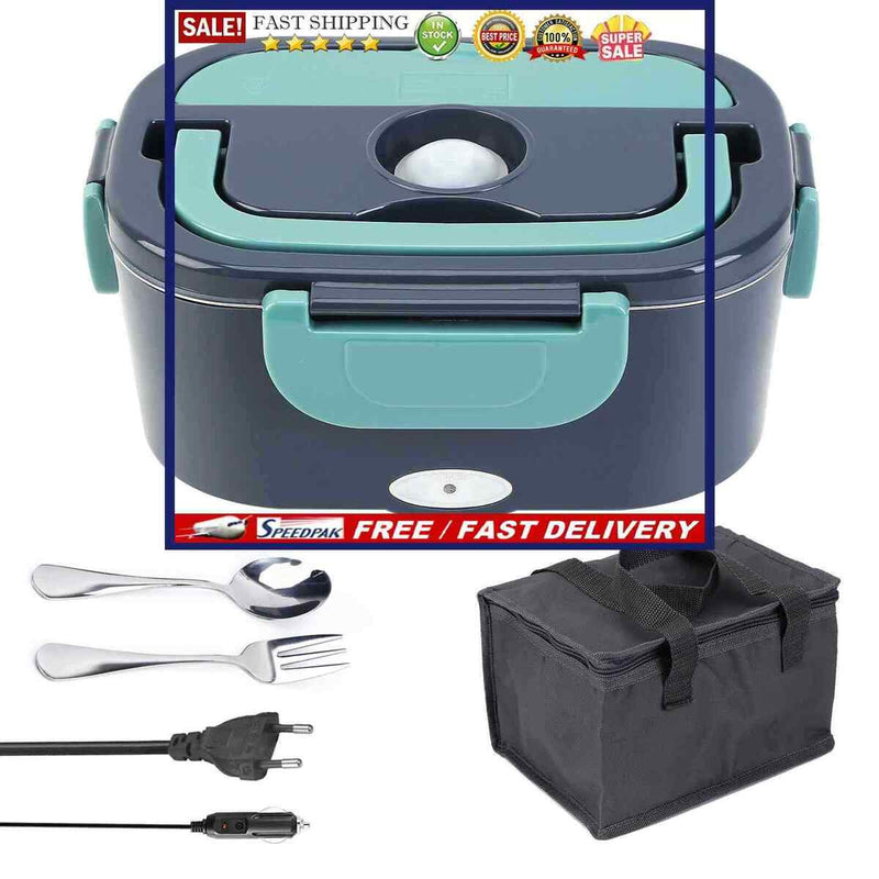 Electric Lunch Box High-power Food Heater 1.5l Large Capacity Lunch Box for Car