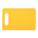 Plastic Non Slip Anti Bacterium Cutting Board Food Chopping Block(Yellow)