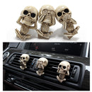 Ghost Head Smell Diffuser Car Indoor Air Outlet Aromatherapy Freshener Clip