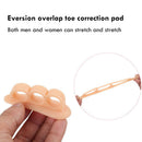 2pcs Stretchable Hammer Curled Toe Straightener Foot Pain Care Relief Pad Spacer