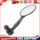 2pc Bicycle Handlebar End Mirrors 360 Rotatable Bike Side Rearview Mirror