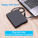 3.5 inch USB Portable Mobile Floppy Disk Drive 1.44MB External FDD For Laptop PC