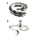 Wear Yarn Guides Jewelry Crochet Loop Knitting Loop Sewing Hook Knitted Ring