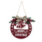 Merry Christmas Sign Xmas Door Sign Christmas Hanging Signs Front Door Decor~
