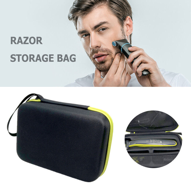 Electric Shaver Razor Box Hard Case Trimmer Shaver Pouch Travel Organizer